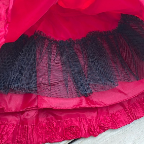 ❤️  Infant Red Dress with Bloomers Size 6M - Picture 6 of 12